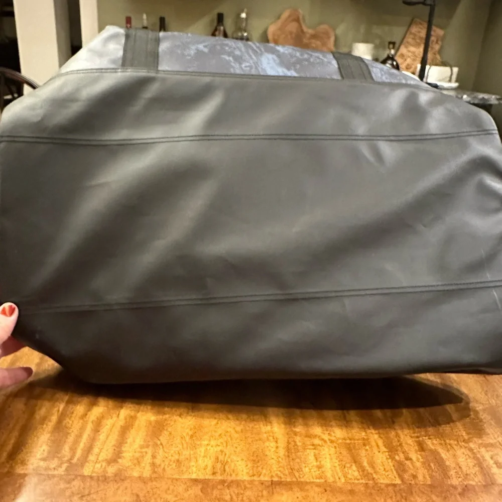 HERSCHEL SUPPLY CO. Heritage Weather Resistant Steel Blue Duffle Bag 37 Liter